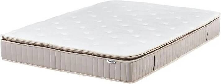 Beliani -DAYDREAM-Pocketveringmatras medium-Wit-140 x 200 cm-Polyester
