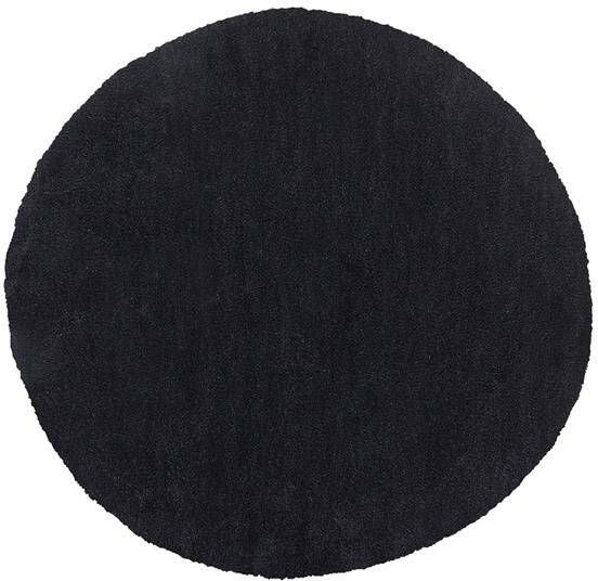Beliani DEMRE Vloerkleed zwart polyester