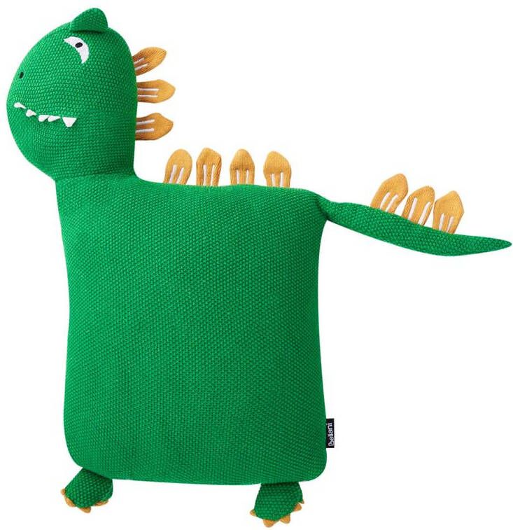 Beliani DINO Sierkussen set van 2 Groen 45 x 45 cm Katoen