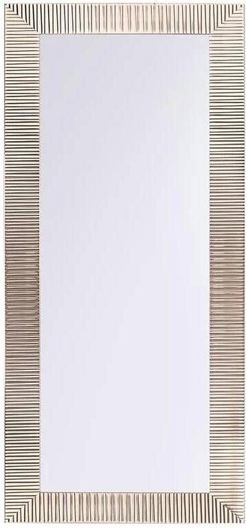 Beliani DRAVEIL Wandspiegel Goud Synthetisch materiaal