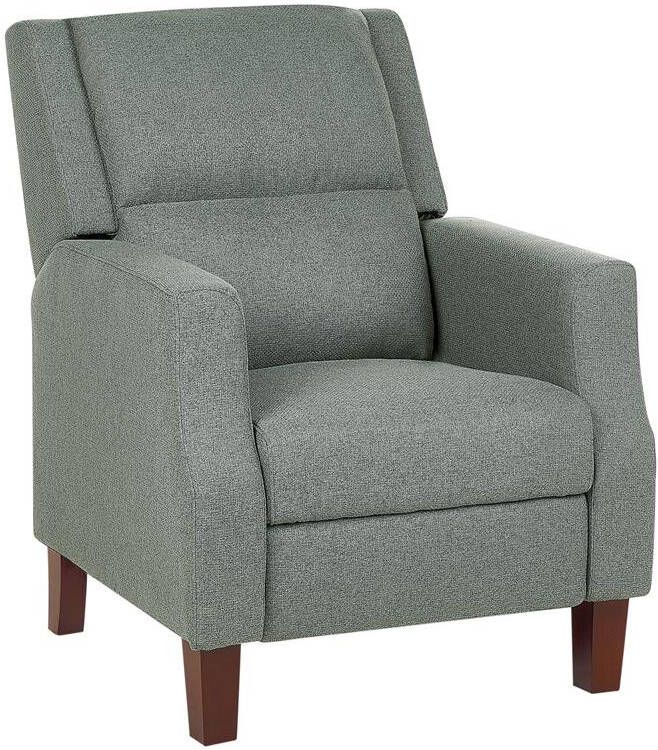 Beliani EGERSUND TV-fauteuil-Groen-Polyester