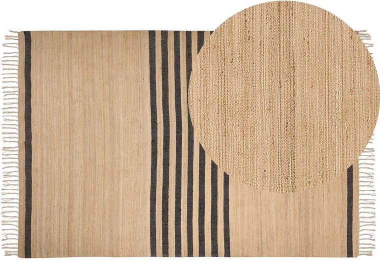 Beliani ERICEK Vloerkleed Beige 200 x 300 cm Jute