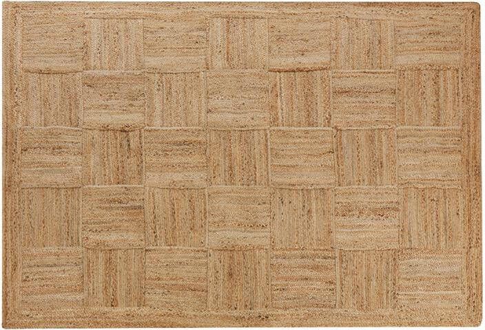 Beliani ESENTEPE Vloerkleed Beige 160 x 230 cm Jute