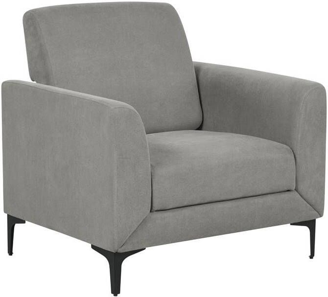 Beliani FENES Fauteuil-Grijs-Polyester