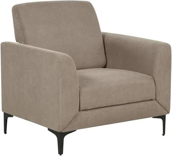 Beliani FENES Fauteuil-Beige-Polyester