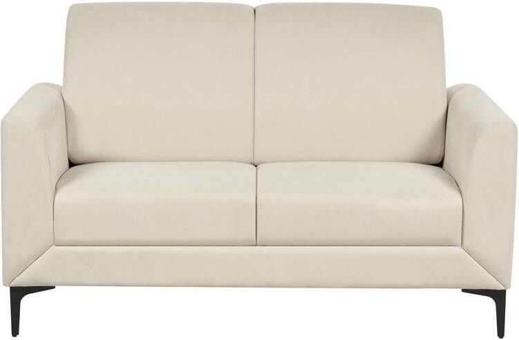 Beliani FENES Tweezitsbank Beige Polyester