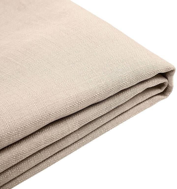 Beliani FITOU Bekleding bed Beige 160 x 200 cm Polyester
