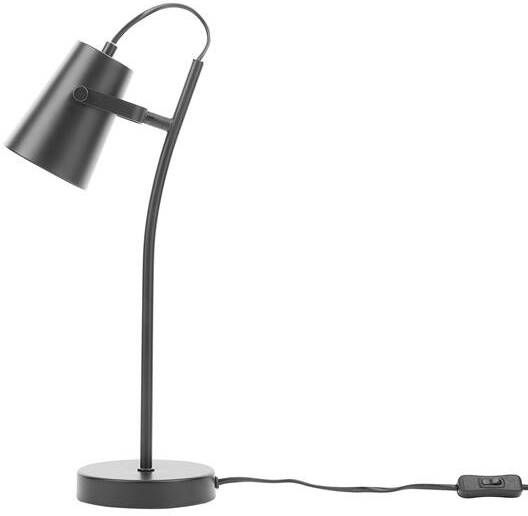 Beliani FLINT Tafellamp-Zwart-Staal