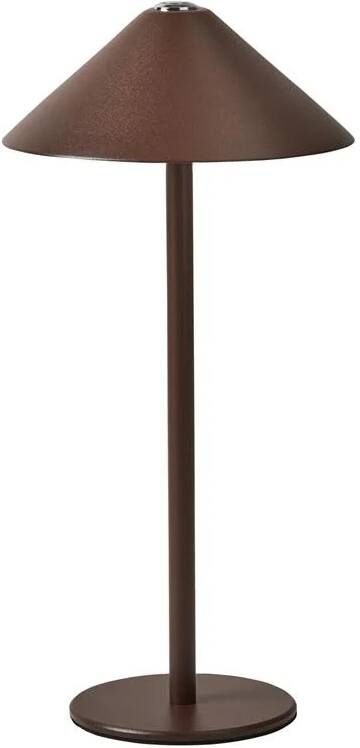 Beliani FRANCOLI Tafellamp Bruin Aluminium