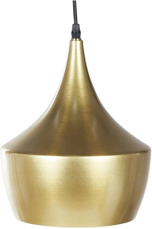 Beliani FRASER Hanglamp Goud Staal
