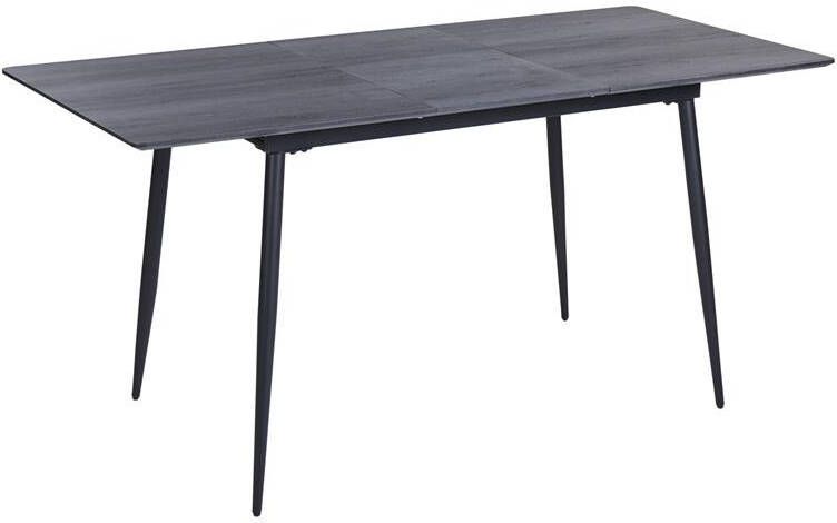 Beliani -GELANDA-Uitschuifbare eettafel-Grijs-120|160 x 80 cm-MDF