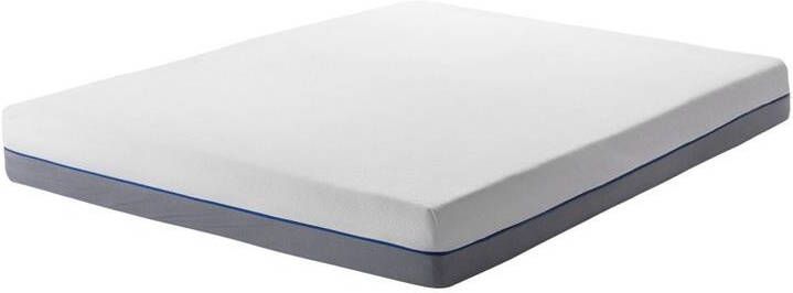 Beliani GLEE Traagschuimmatras Wit 140 x 200 cm Polyester