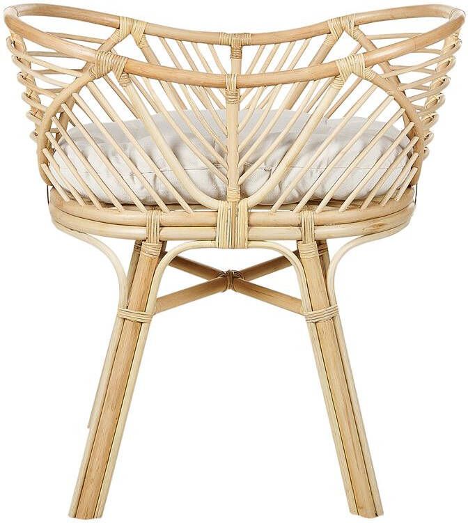 Beliani GRUISSAN Kinderbed-Natuurlijk-Rotan