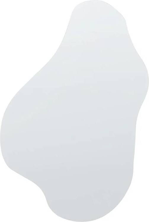 Beliani HERRY Wandspiegel Zilver Glas