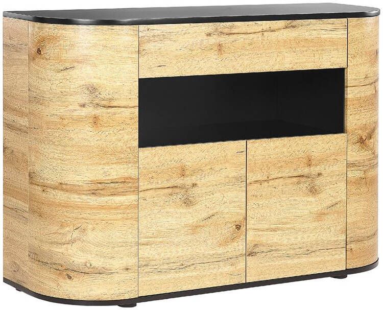 Beliani JEROME Sideboard-Lichte houtkleur-MDF