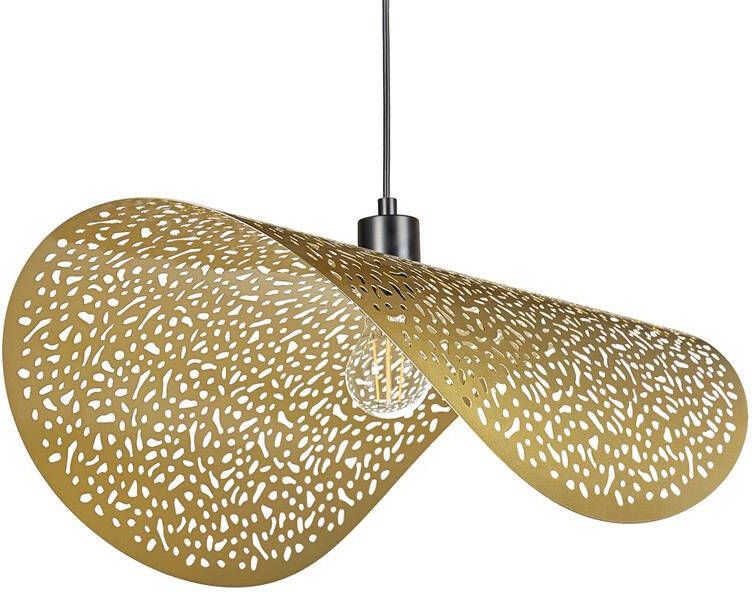 Beliani KRISHNA Hanglamp Goud Metaal