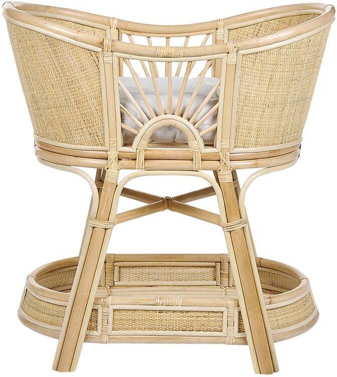 Beliani LAGRASSE Kinderbed-Natuurlijk-Rotan