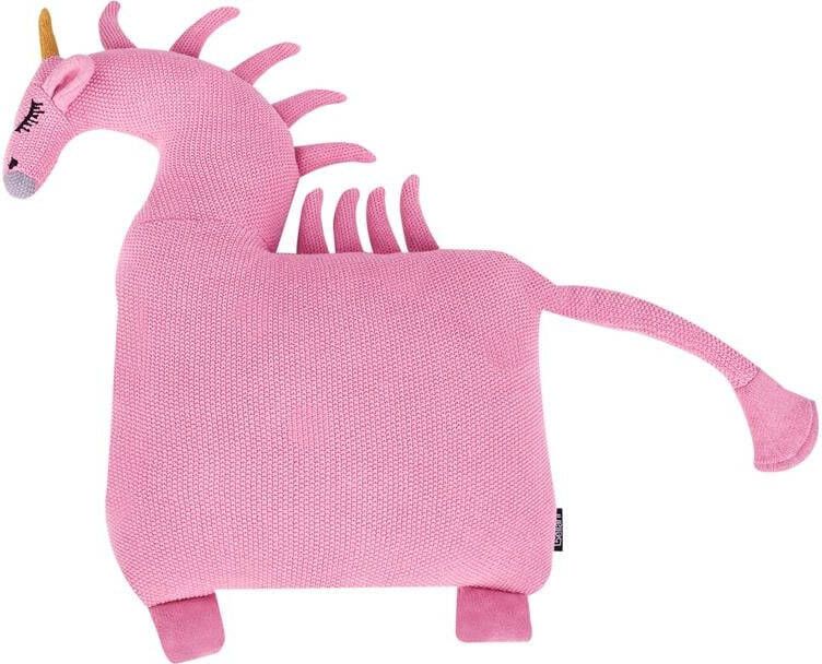 Beliani LAMMI Sierkussen set van 2 Roze 45 x 45 cm Katoen