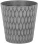 Beliani -LAVRIO-Plantenbak-Donkergrijs-35 cm-Klei-vezelmengsel - Thumbnail 2