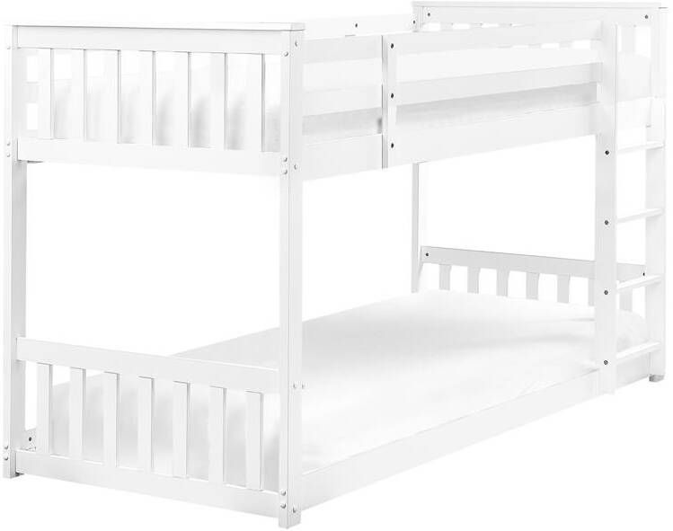 Beliani LAZER Kinderbed Wit 90 x 200 cm Hout