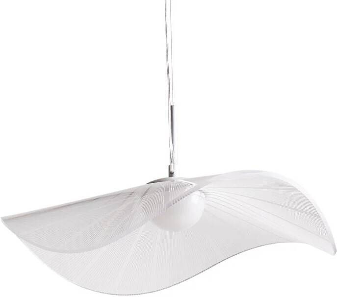 Beliani LOIRE Hanglamp Wit Metaal