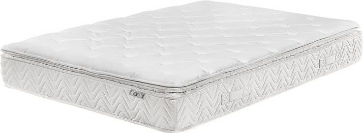 Beliani -LUXUS-Pocketveringmatras-Beige-160 x 200 cm-Polyester