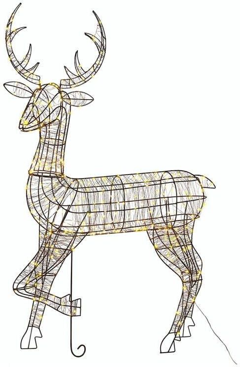 Beliani MAHLATTI Kerstdecoratie Zwart IJzer