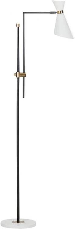 Beliani MELAWI Staande lamp-Wit-IJzer