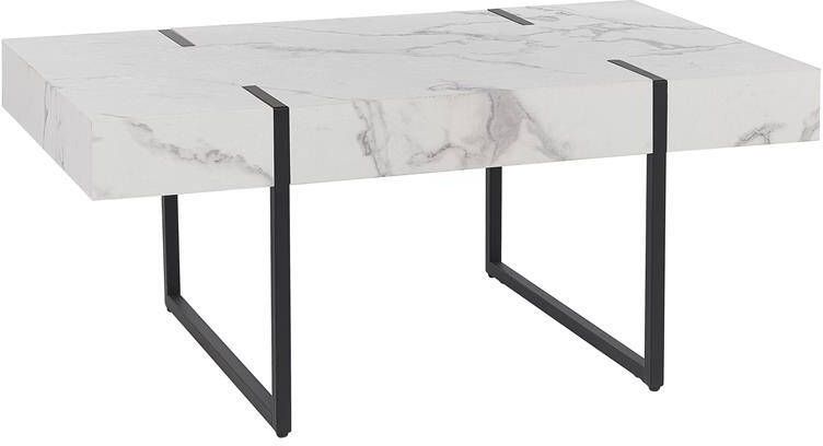 Beliani MERCED Salontafel Wit MDF