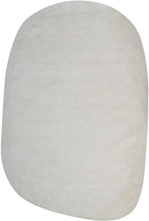 Beliani MITHA Vloerkleed Wit 200 x 300 cm Viscose