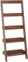 Beliani MOBILE TRIO Shelving Unit Donkere houtkleur MDF - Thumbnail 2