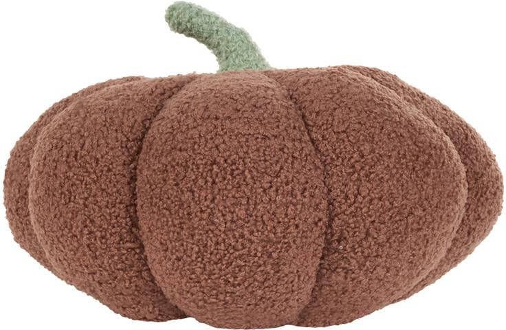 Beliani MUNCHKIN Sierkussen Bruin 28 cm Bouclé