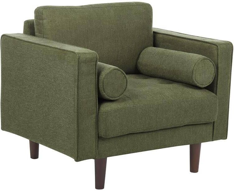 Beliani NURMO Fauteuil Groen Polyester