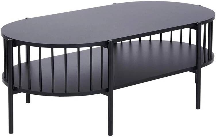 Beliani OREANA Salontafel Zwart MDF