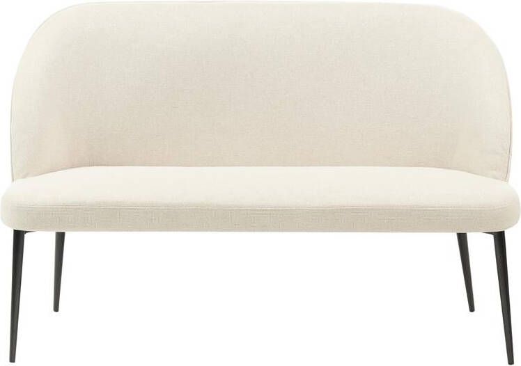 Beliani OSBY Tweezitsbank Lichtbeige Polyester