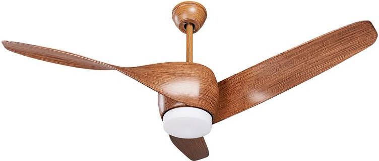 Beliani PARIA Plafondlamp met ventilator-Bruin-IJzer