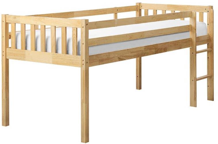 Beliani PEIPIN Kinderbed Lichtbruin 90 x 200 cm Hout