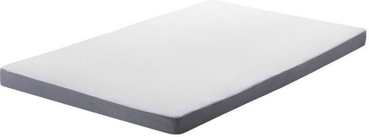 Beliani PICCOLO Schuimmatras Grijs 90 x 200 cm Polyester