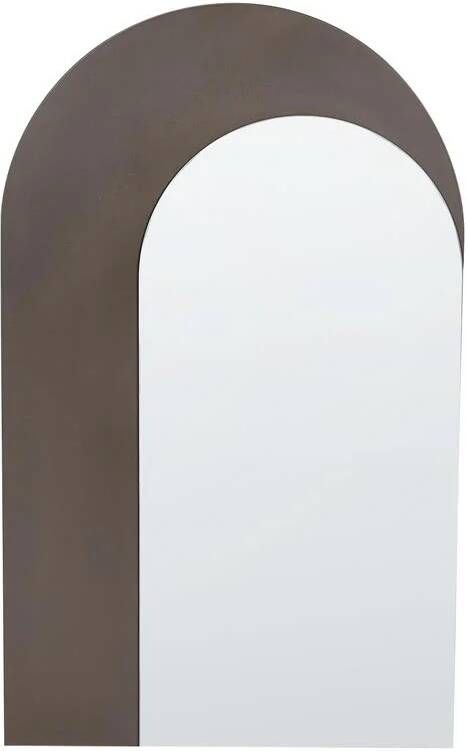 Beliani PIGNY Wandspiegel Bruin Glas