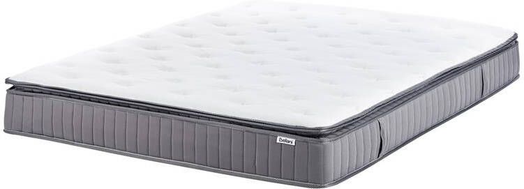 Beliani -PLEASANT-Pocketveringmatras hard-Wit-180 x 200 cm-Traagschuim