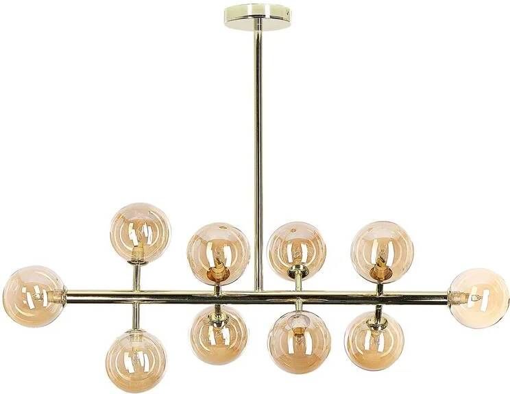 Beliani RAMIS Hanglamp Goud Staal