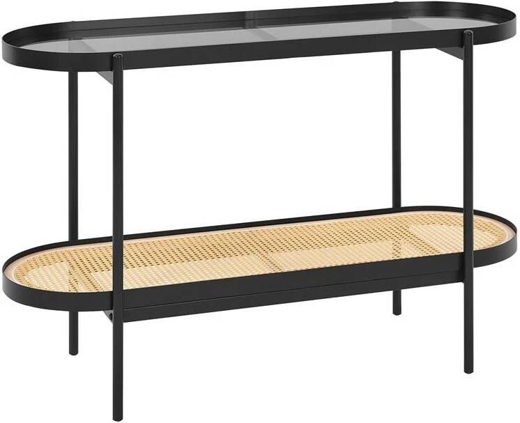 Beliani RENO Sidetable Lichtbruin Hout