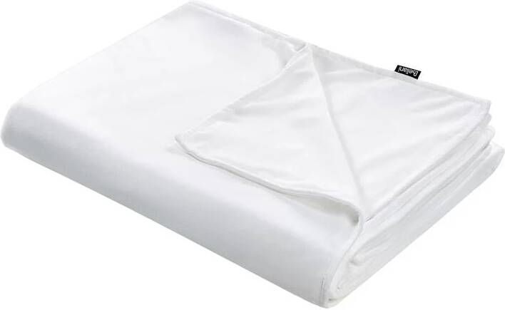 Beliani -RHEA-Verzwaringsdeken hoes-Wit-120 x 180 cm-Polyester