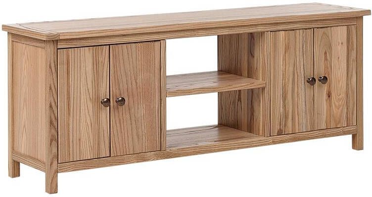Beliani SALTON Tv-meubel Lichte houtkleur Sassafras