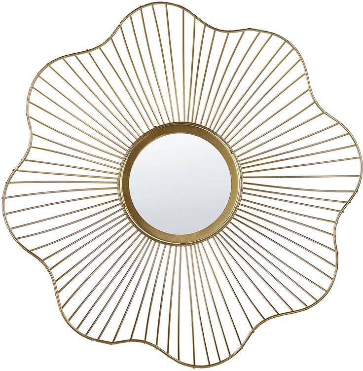 Beliani SENS Decoratieve Spiegel-Goud-IJzer - Foto 2