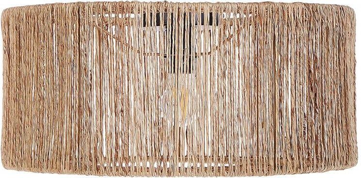 Beliani SEWA Hanglamp Natuurlijk Jute