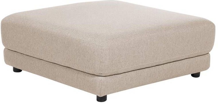 Beliani SIGTUNA Ottomaan Beige Polyester