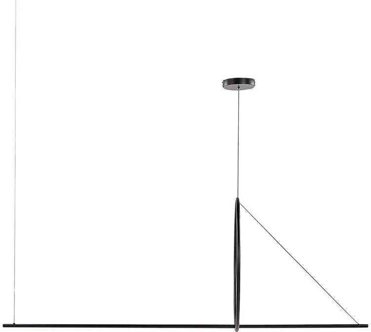 Beliani TAMOR Hanglamp LED Zwart Metaal
