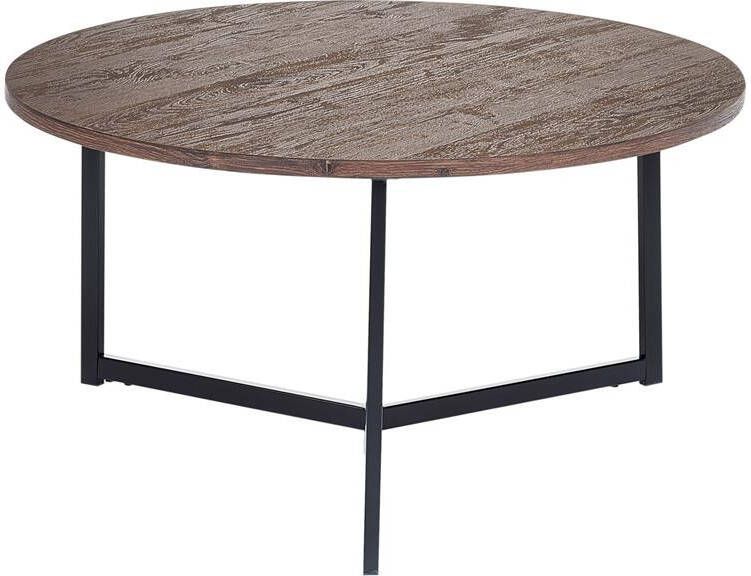 Beliani TIPPO Salontafel Donkere houtkleur MDF