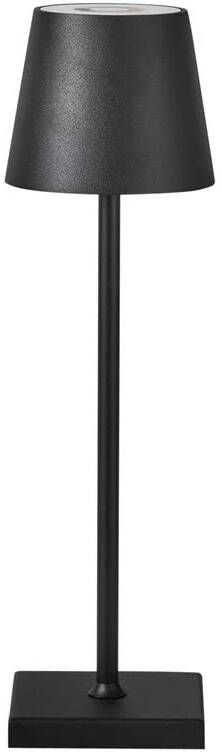 Beliani VALIRA Tafellamp Zwart Aluminium|IJzer
